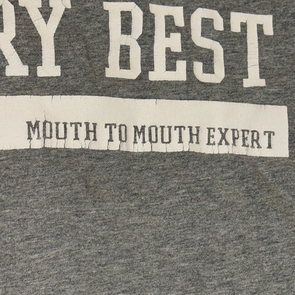 VTG Y2K A&F Men’s Abercrombie & Fitch Gray Athletic Sleeveless Muscle Tank Shirt - Picture 2 of 16